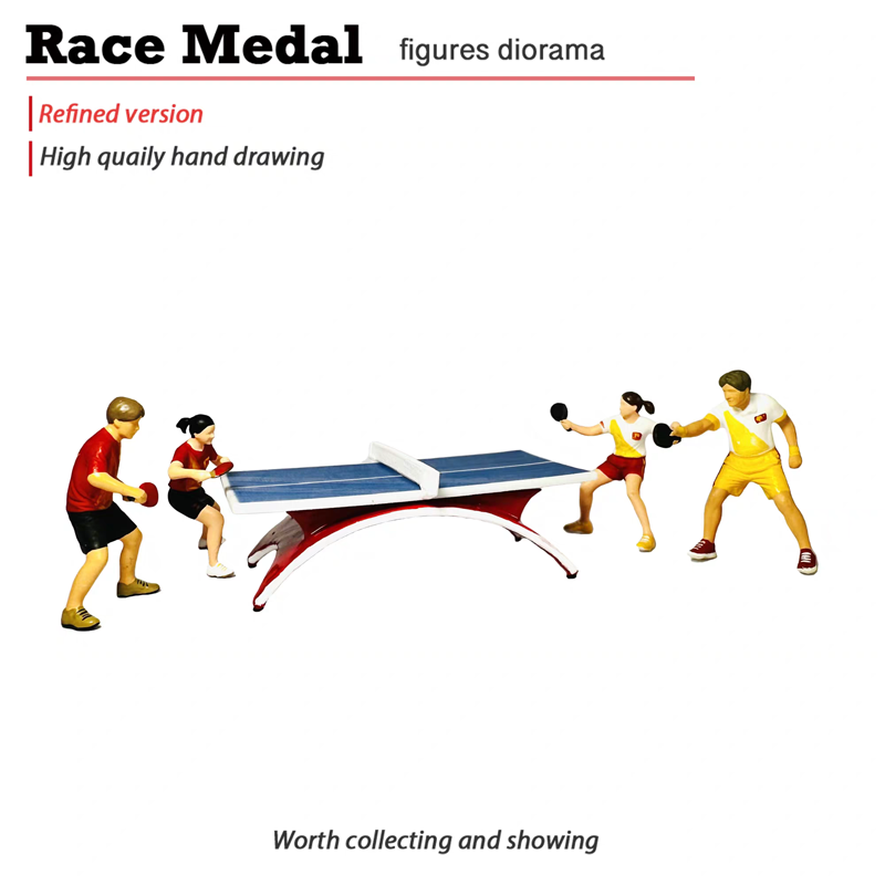 منتج جديد: نموذج مصغر لمشهد لا - مراجعة Table Tennis No 1 Player وسعره
