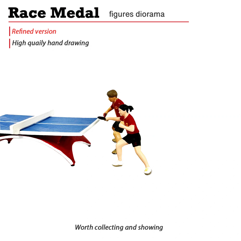 منتج جديد: نموذج مصغر لمشهد لا - مراجعة Table Tennis No 1 Player وسعره
