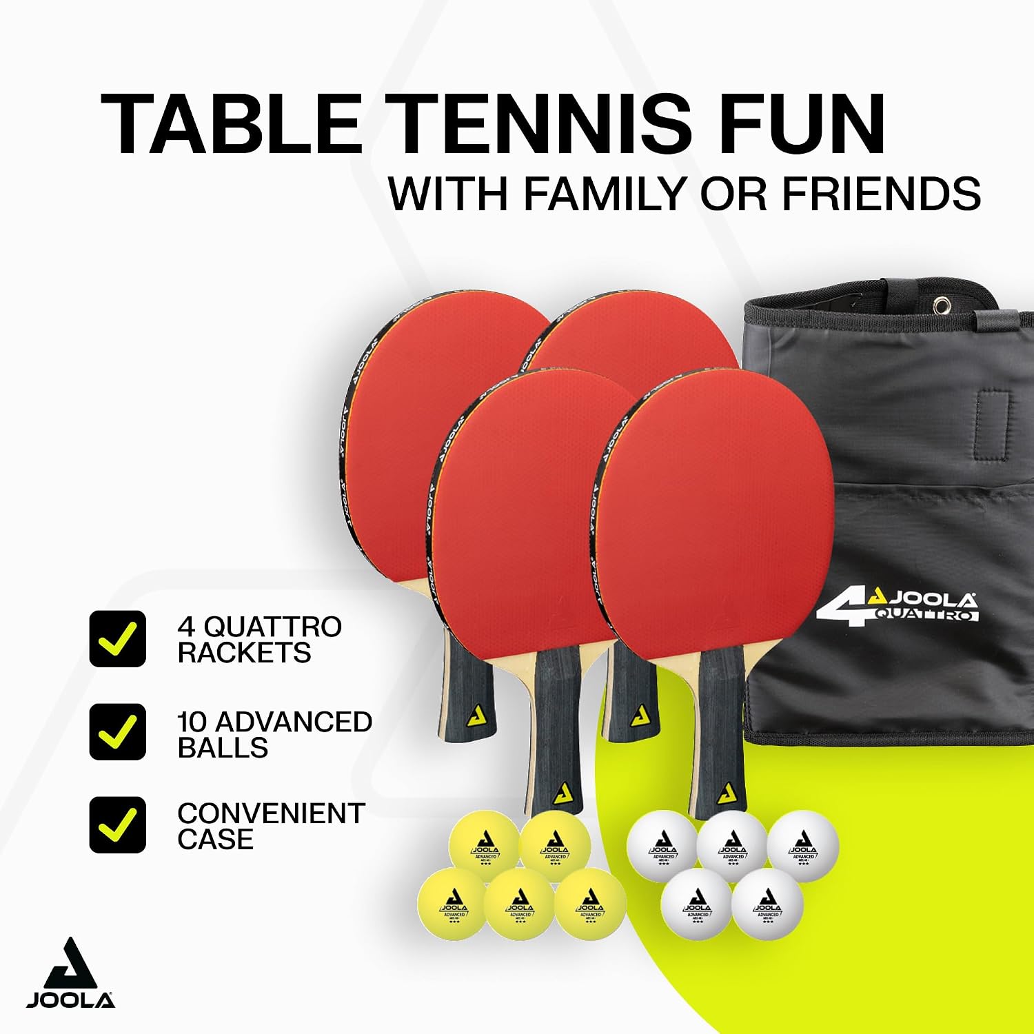 مجموعة مضارب تنس الطاولة من 4  - مراجعة Table Tennis Reference وسعره