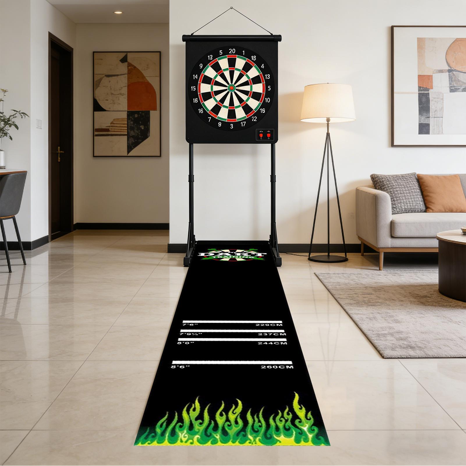 سجادة جديدة للعبة السهام مضادة - مراجعة Throw Distance Board وسعره