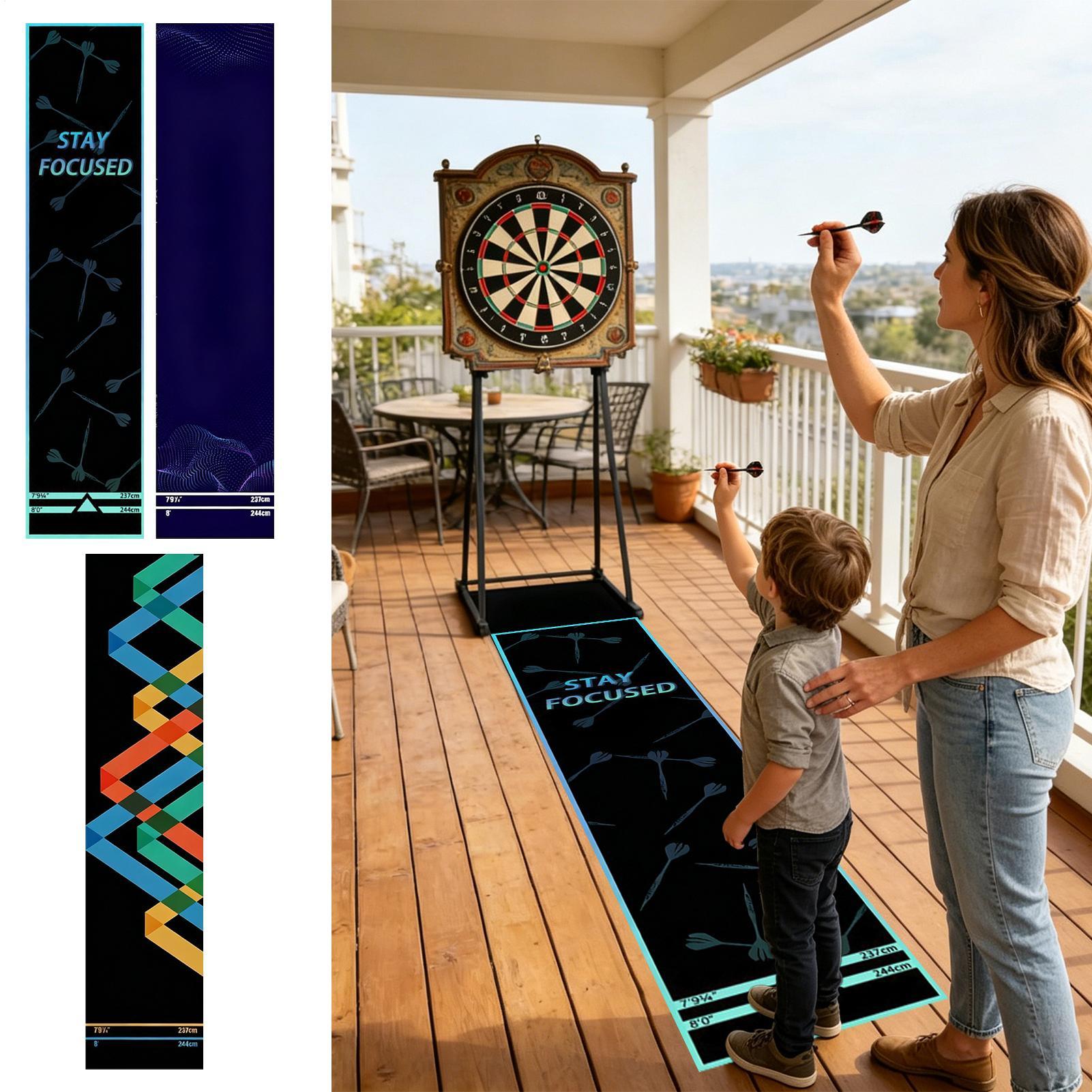 سجادة لوحة رمي السهام محمولة غ - مراجعة Throw Distance Board وسعره