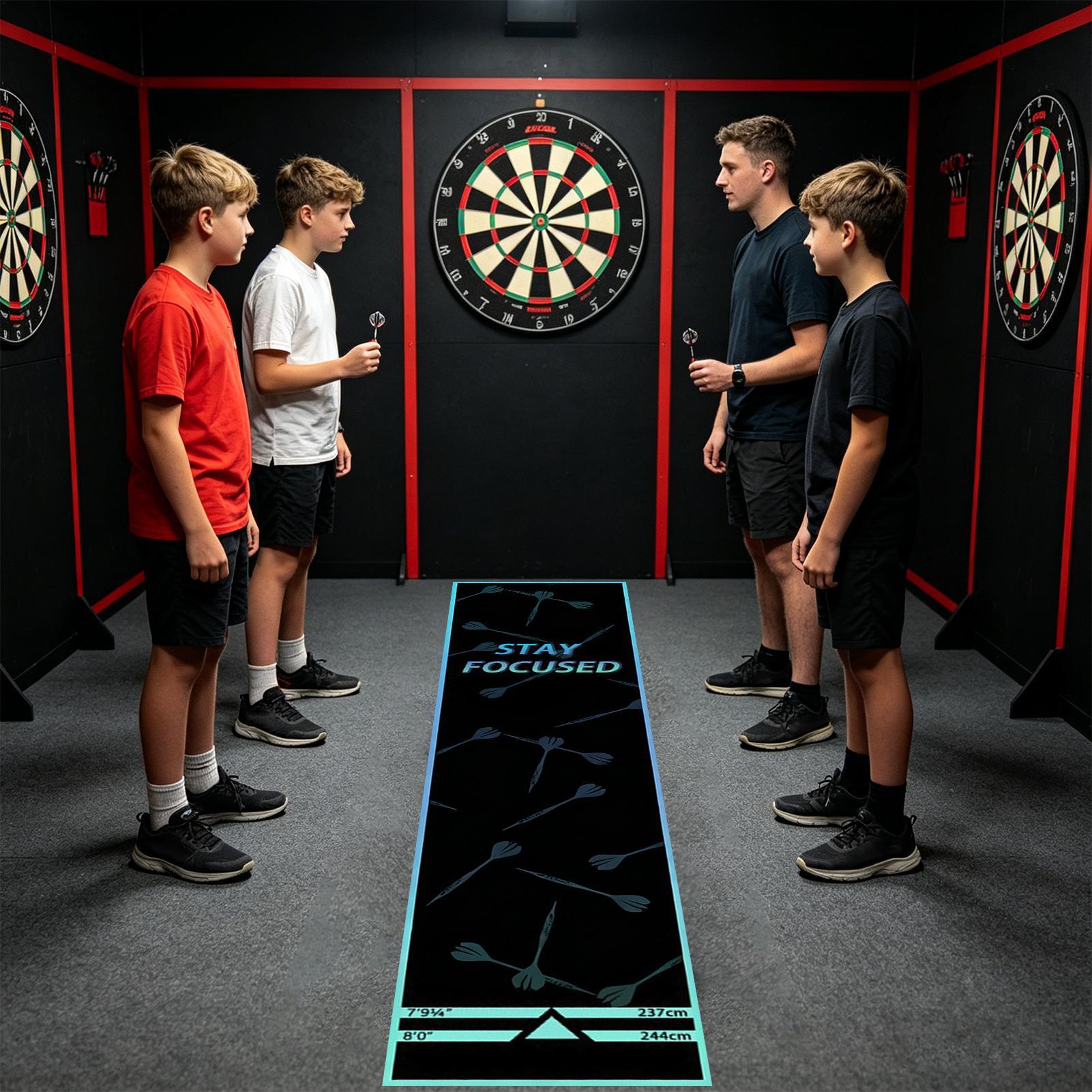 سجادة لوحة رمي السهام محمولة غ - مراجعة Throw Distance Board وسعره
