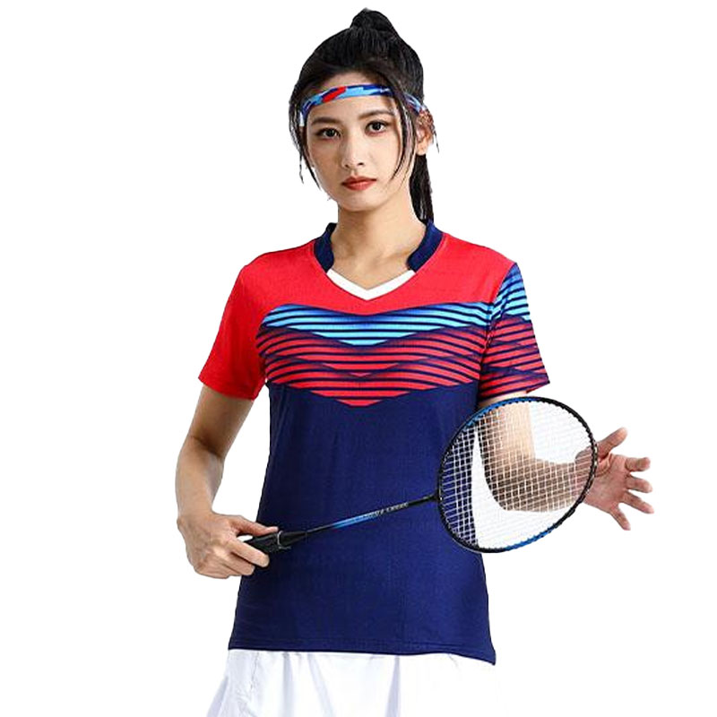 قمصان كرة الريشة النسائية المر - مراجعة Table Tennis Volleyball وسعره